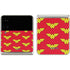 DC Comics Wonder Woman Logo Pattern Galaxy Z Flip3 5G Skin